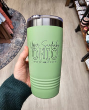 Load image into Gallery viewer, Engraved Local Upper Sandusky Tumbler - Stainless Steel 20 Oz
