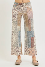 Load image into Gallery viewer, Risen High Rise Crop Ankle Jean in Quirky Quilt - Plus + Regular
