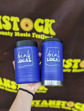 Load image into Gallery viewer, Engraved Drink Local Wyandot County Stainless Steel Can Cooler
