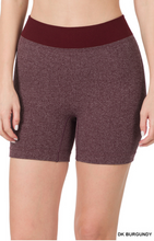 Load image into Gallery viewer, Ribbed Seamless Shorts
