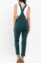 Load image into Gallery viewer, Judy Blue Double Cuffed Boyfriend Overall - Various Colors
