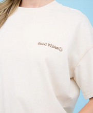 Load image into Gallery viewer, Good Vibes Washed T-Shirt - Various
