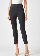 Load image into Gallery viewer, MAGIC Business Casual Workwear Separates in Black - 3/4 Blazer + Slim 26&#39; Pant - Plus + Reg
