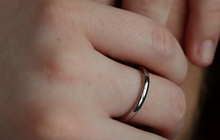 Load image into Gallery viewer, Highly Polished Rounded Stainless Steel Ring - 2mm Band - Various Sizes
