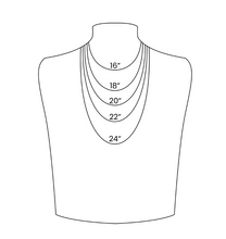 Load image into Gallery viewer, 18K Gold PVD Stainless Steel Herringbone Chain Necklace - Various Lengths
