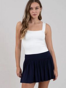 Square Neck Seamless Tank - Various
