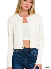 Load image into Gallery viewer, Classic Cardigan Sweater - Various
