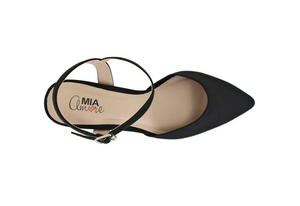 MIA Amore Sanna Knit Classic Heel- Black