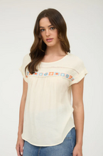 Load image into Gallery viewer, Floral Crochet + Lace Top
