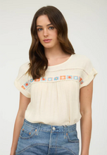 Load image into Gallery viewer, Floral Crochet + Lace Top
