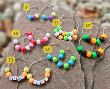 Load image into Gallery viewer, McKinley Beaded Wire Hoop Earrings - Various
