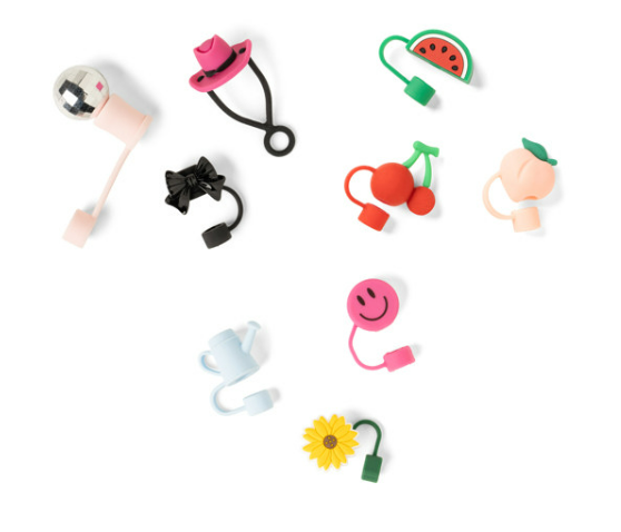 Crush Thirst Trap Straw Toppers - 3 Pack - Various