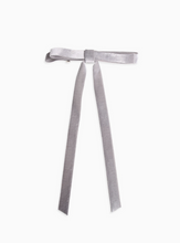 Load image into Gallery viewer, Velvet Skinny Bow Barrette - Various
