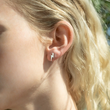 Load image into Gallery viewer, 18K Gold PVD Stainless Steel Lightening Bolt Earring - Various
