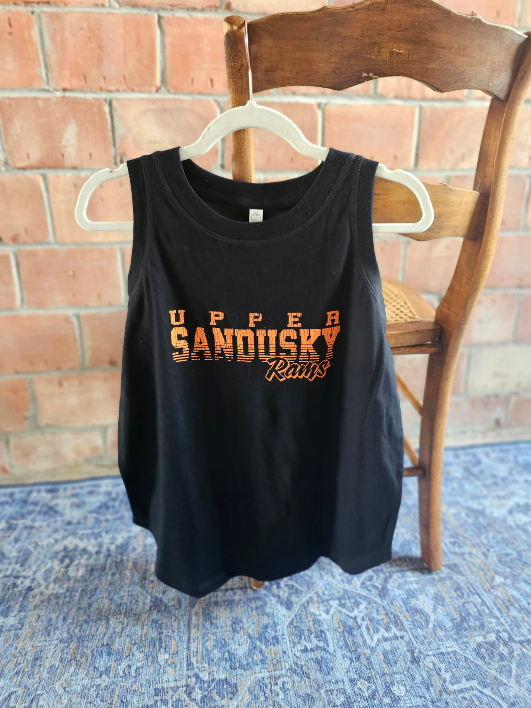Distressed Upper Sandusky Rams LADIES Tank