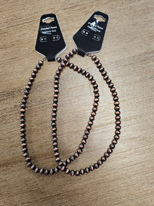 Crooked Fence Bronze Faux Navajo Pearl