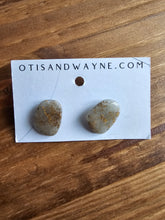 Load image into Gallery viewer, Marbled Statement Stud + Dangle - Various
