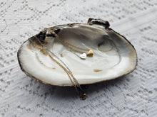 Load image into Gallery viewer, Petite Heart Necklace- 18K Gold PVD Stainless Steel - Gold + Silver - 18"
