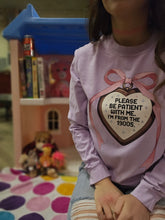 Load image into Gallery viewer, Please Be Patient With Me I'm From the 1900s Long Sleeve Comfort Colors T-shirt in Orchid
