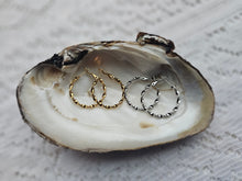 Load image into Gallery viewer, Classic Twist Hoop - 18K Gold PVD Stainless Steel - Gold + Silver - 30mm
