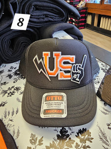 Spirit Wear Hat with Patches - Pre-Made - Various - Trucker - Traditional - Ponytail