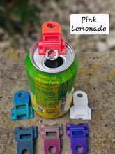 Load image into Gallery viewer, 3D Printed Pop Top Easy Open Can Opener &amp; Drink Cover- Various Colors - Handheld or Keychain
