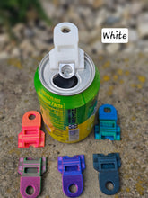 Load image into Gallery viewer, 3D Printed Pop Top Easy Open Can Opener &amp; Drink Cover- Various Colors - Handheld or Keychain
