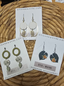 Coral + Green Floral Foliage Collection