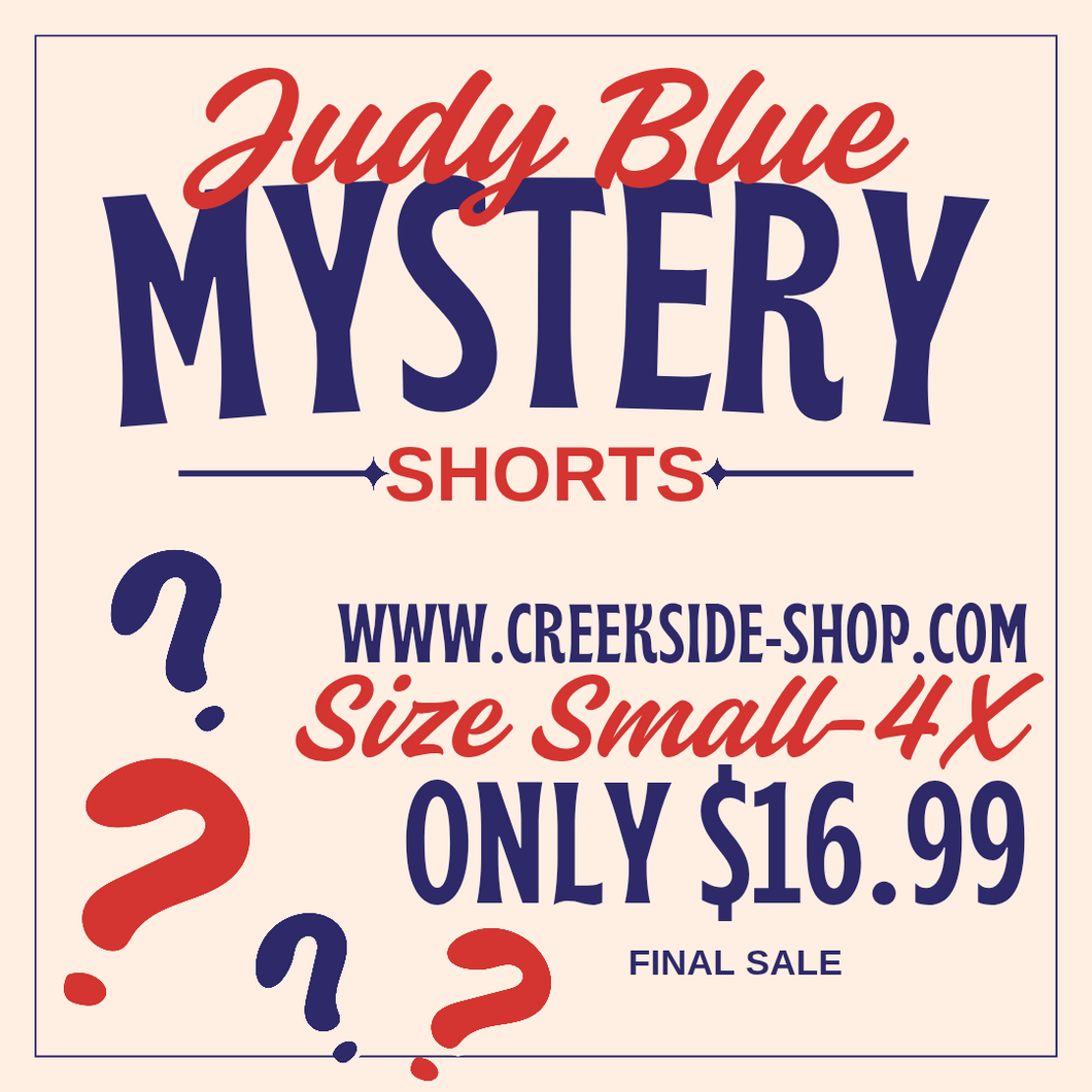 Mystery Judy Blue Short - Super Deal - Final Sale - Limited Quantities