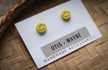 Load image into Gallery viewer, Good Vibes Checkered Collection - Dangles + Studs
