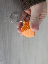Load image into Gallery viewer, 3D Printed Hexagon Fidget Keychain
