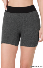 Load image into Gallery viewer, Ribbed Seamless Shorts
