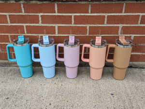 40 Oz Handle Tumbler Dupe - Blank