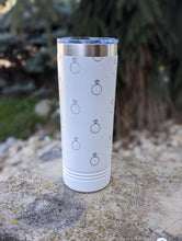 Load image into Gallery viewer, Bride 22 oz Skinny Tumbler - 360* Laser Engraved
