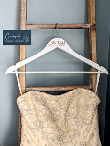 Hanger - Custom Laser Engraved Special Occasion/Bridal